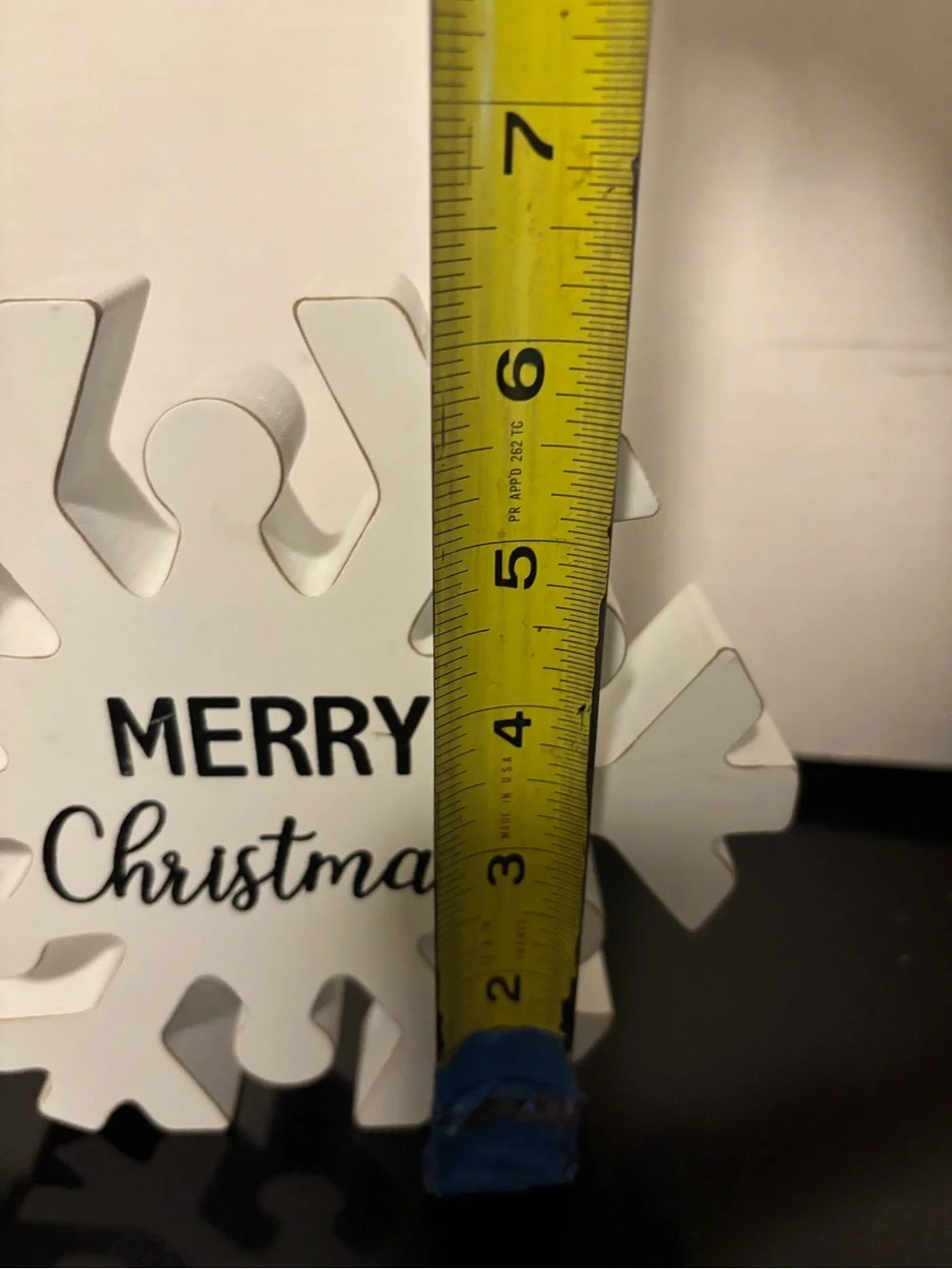 Solid wood holiday decor